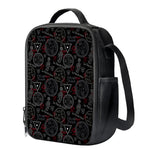 Hand Of Glory Black Magic Witch Print Crossbody Lunch Bag