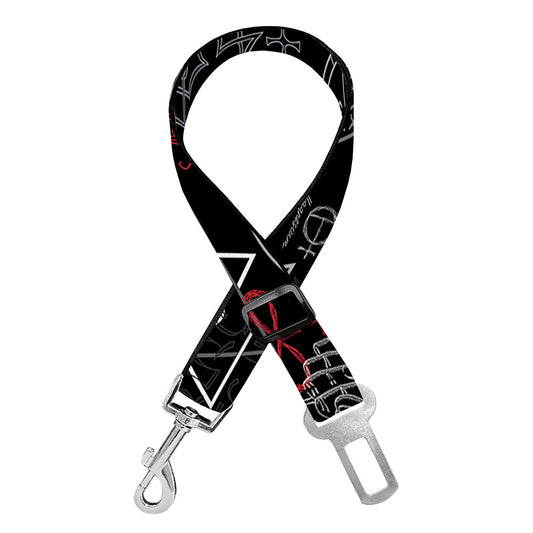 Hand Of Glory Black Magic Witch Print Dog Seat Belt