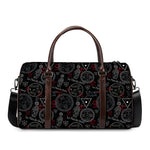 Hand Of Glory Black Magic Witch Print Duffle Bag