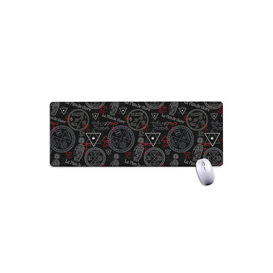 Hand Of Glory Black Magic Witch Print Extended Mouse Pad