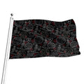 Hand Of Glory Black Magic Witch Print Flag