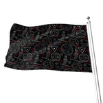 Hand Of Glory Black Magic Witch Print Flag