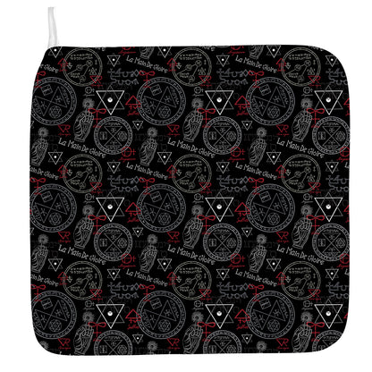 Hand Of Glory Black Magic Witch Print Hand Towel