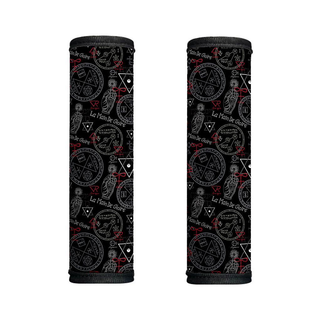 Hand Of Glory Black Magic Witch Print Handle Covers