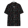 Hand Of Glory Black Magic Witch Print Hawaiian Shirt