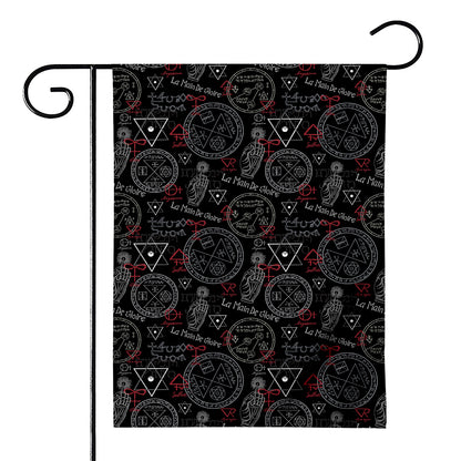 Hand Of Glory Black Magic Witch Print House Flag