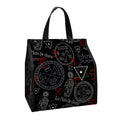 Hand Of Glory Black Magic Witch Print Insulated Lunch Tote