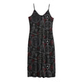 Hand Of Glory Black Magic Witch Print Jersey Midi Cami Dress