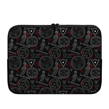 Hand Of Glory Black Magic Witch Print Laptop Sleeve