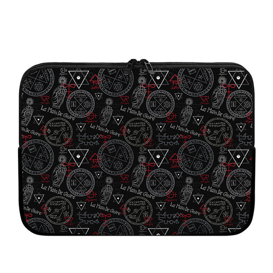 Hand Of Glory Black Magic Witch Print Laptop Sleeve