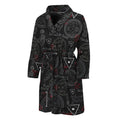 Hand Of Glory Black Magic Witch Print Men's Bathrobe