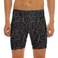 Hand Of Glory Black Magic Witch Print Men's Long Boxer Briefs
