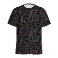 Hand Of Glory Black Magic Witch Print Men's Athletic T-Shirt