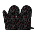 Hand Of Glory Black Magic Witch Print Oven Mitts