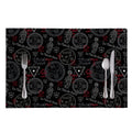 Hand Of Glory Black Magic Witch Print Placemat