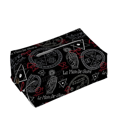 Hand Of Glory Black Magic Witch Print Rectangle Tissue Box Cover
