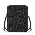 Hand Of Glory Black Magic Witch Print Rectangular Crossbody Bag