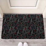 Hand Of Glory Black Magic Witch Print Rubber Doormat