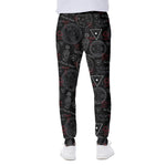 Hand Of Glory Black Magic Witch Print Scuba Joggers