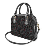 Hand Of Glory Black Magic Witch Print Shoulder Handbag