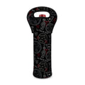 Hand Of Glory Black Magic Witch Print Single Neoprene Wine Tote