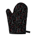 Hand Of Glory Black Magic Witch Print Single Oven Mitt