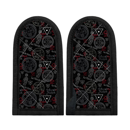 Hand Of Glory Black Magic Witch Print Skillet Handle Cover