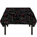 Hand Of Glory Black Magic Witch Print Tablecloth