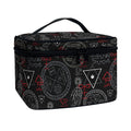 Hand Of Glory Black Magic Witch Print Travel Makeup Bag