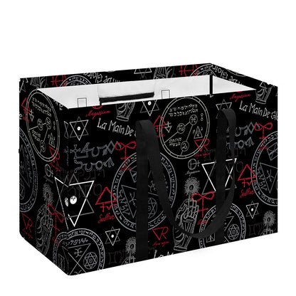 Hand Of Glory Black Magic Witch Print Utility Tote Bag