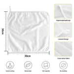 Baby Axolotl Pattern Print Hand Towel