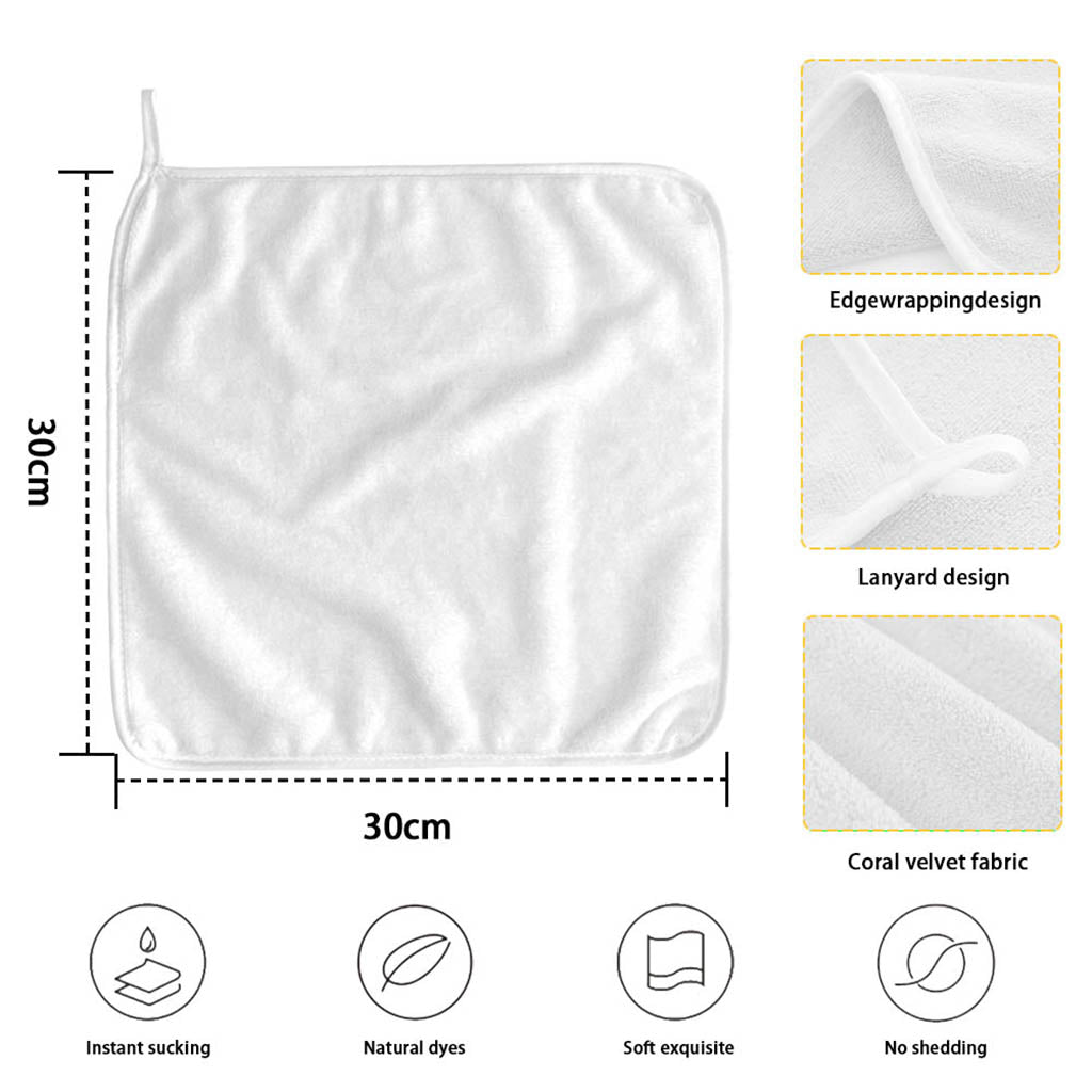 Blood Moon Lunar Phase Print Hand Towel