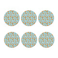 Happy Corgi Pattern Print Coaster Set