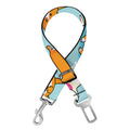 Happy Corgi Pattern Print Dog Seat Belt