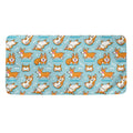 Happy Corgi Pattern Print Towel
