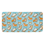 Happy Corgi Pattern Print Towel