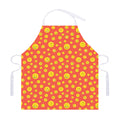 Happy Emoji Pattern Print Adjustable Apron