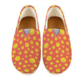 Happy Emoji Pattern Print Casual Shoes