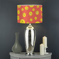 Happy Emoji Pattern Print Drum Lamp Shade