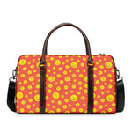 Happy Emoji Pattern Print Duffle Bag
