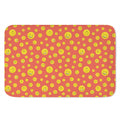 Happy Emoji Pattern Print Indoor Door Mat