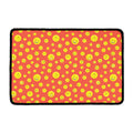 Happy Emoji Pattern Print Kitchen Mat