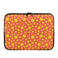 Happy Emoji Pattern Print Laptop Sleeve