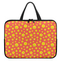 Happy Emoji Pattern Print Laptop Sleeve With Handle