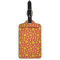 Happy Emoji Pattern Print Luggage Tag
