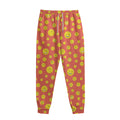 Happy Emoji Pattern Print Sweatpants