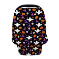 Happy Halloween Ghost Pattern Print Baby Seat Cover