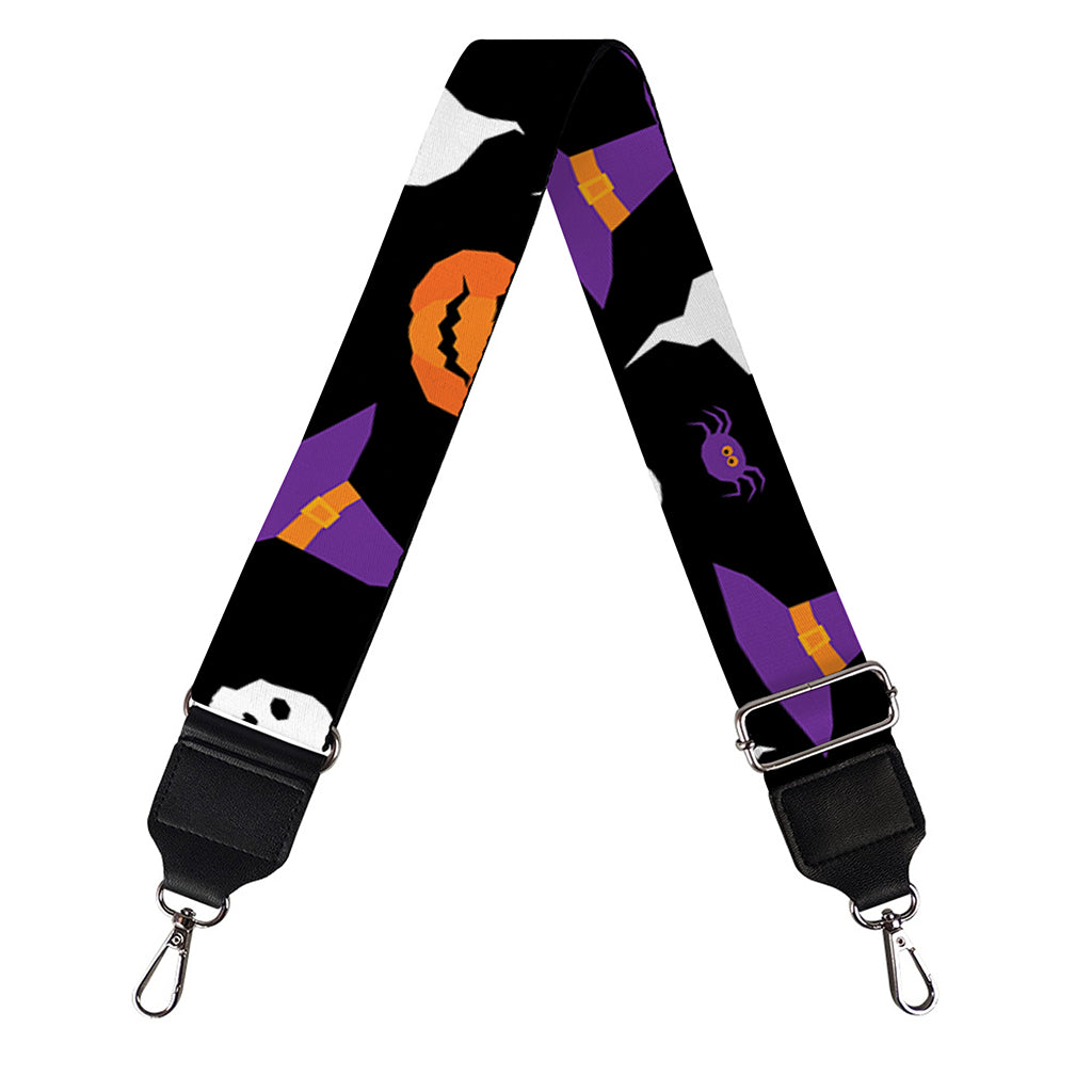 Happy Halloween Ghost Pattern Print Bag Strap