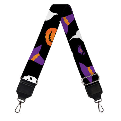 Happy Halloween Ghost Pattern Print Bag Strap