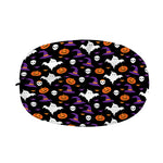 Happy Halloween Ghost Pattern Print Car Side Mirror Covers